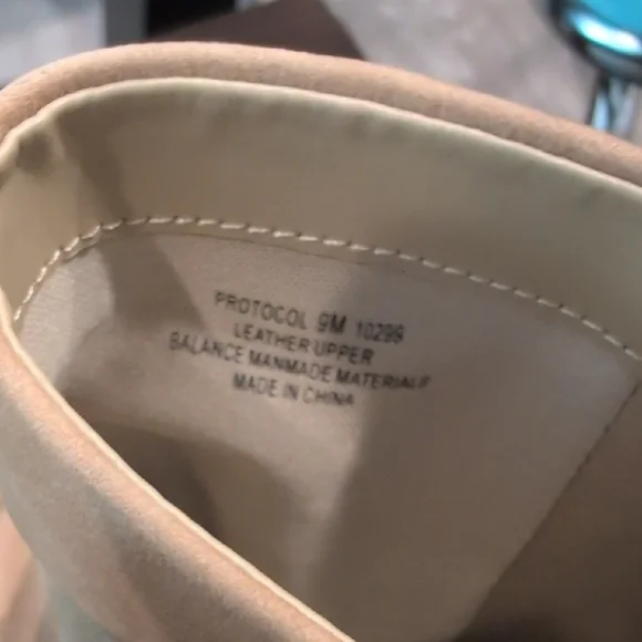 Tan Leather Ankle Boots - Picture 2 of 6